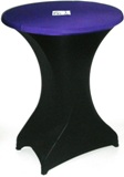 Foto zwart/violet Switch color partytafel 